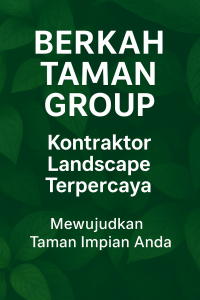 Tukang Taman Profesional: Jasa Pembuatan Taman, Kolam Koi, Vertical Garden & Pergola Kayu