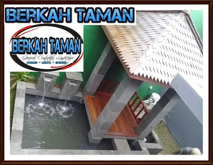 Pembuatan Kolam Koi di Bogor oleh Berkah Taman Group