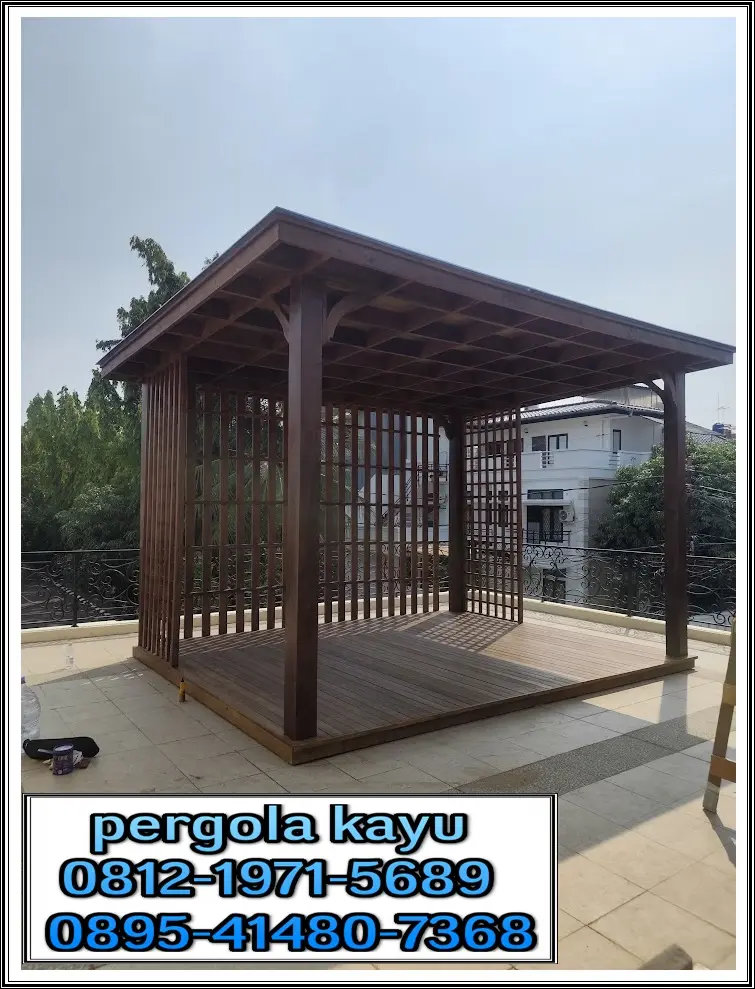 Tukang Pergola Kayu Jabodetabek