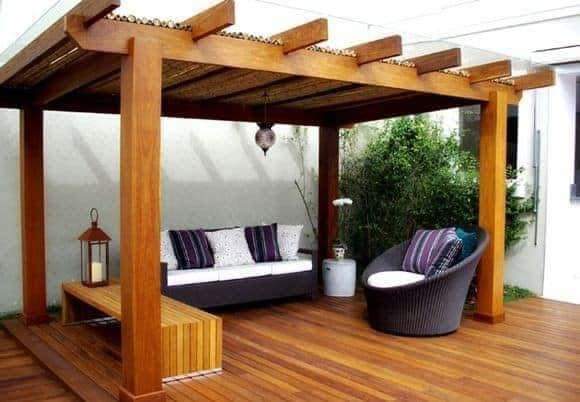 Pergola Kayu Minimalis Berkah Taman Group