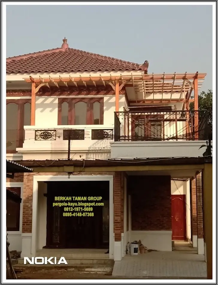 Tukang Pergola Kayu Bekasi Minimalis