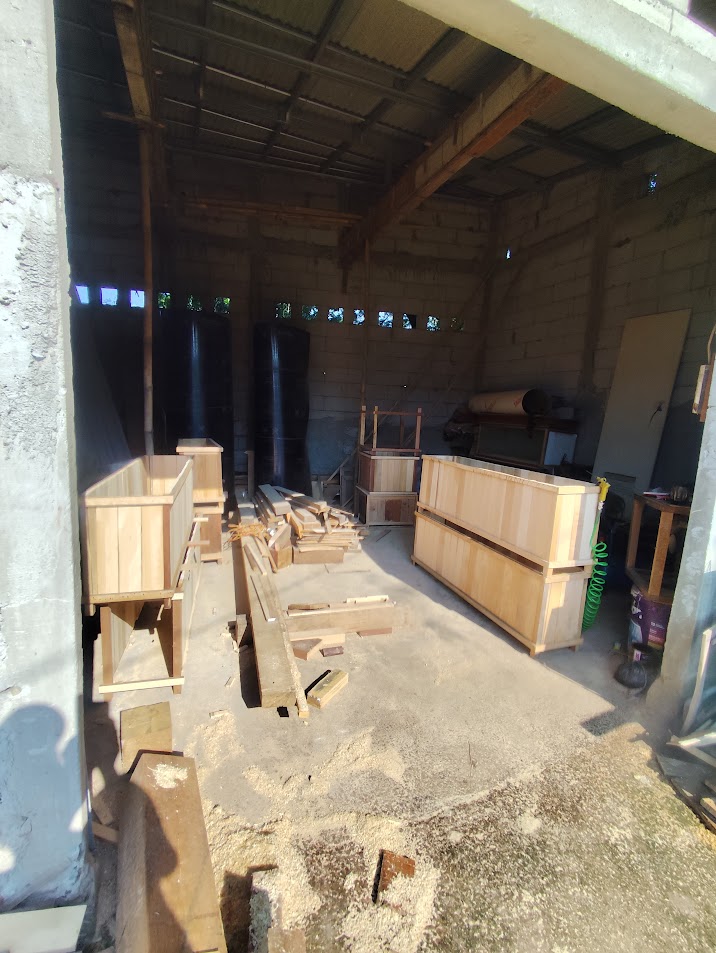 Planter box kayu berbagai jenis