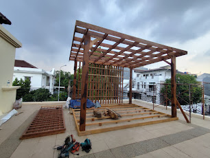 Tukang Pergola Kayu Terdekat Berkah Taman Group