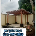 tukang pergola kayu bogor