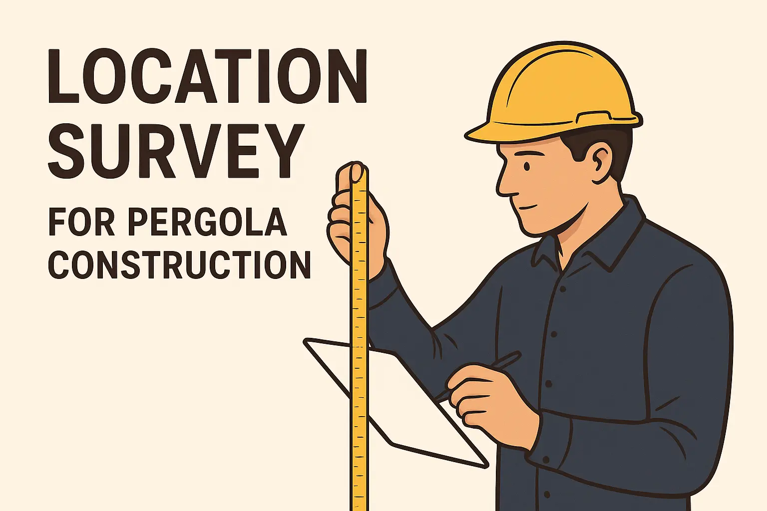 Tim survey Berkah Taman Group saat melakukan pengukuran lokasi