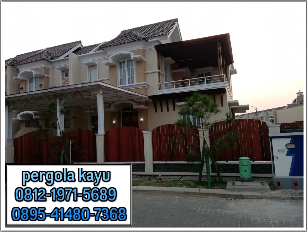 tukang pergola di jakarta timur - pergola di pulogebang - berkah taman group
