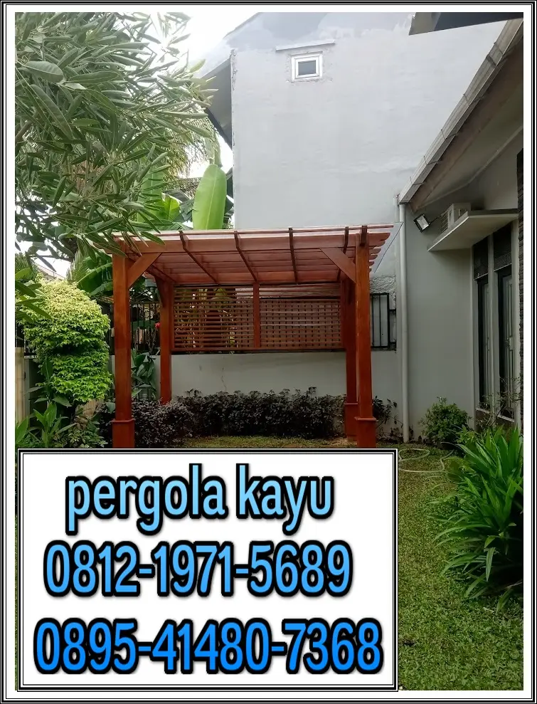 tukang pergola Serpong Tangerang selatan