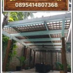 Pergola kayu Ulin