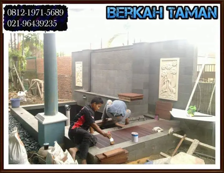 tukang Kolam Koi kemang bogor oleh team Berkah Taman Group