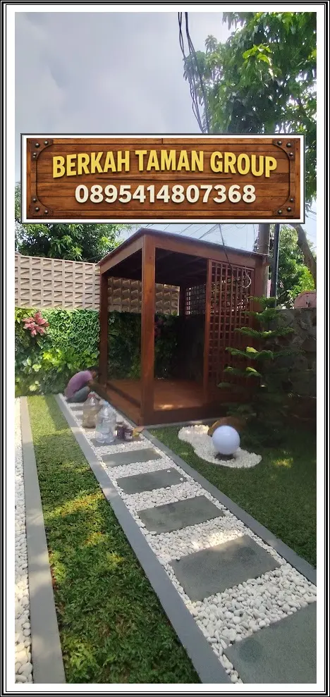 Jasa Pergola Kayu di BSD Tangerang