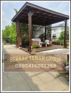 Harga Pergola Kayu Marsawa Per Meter Terbaru