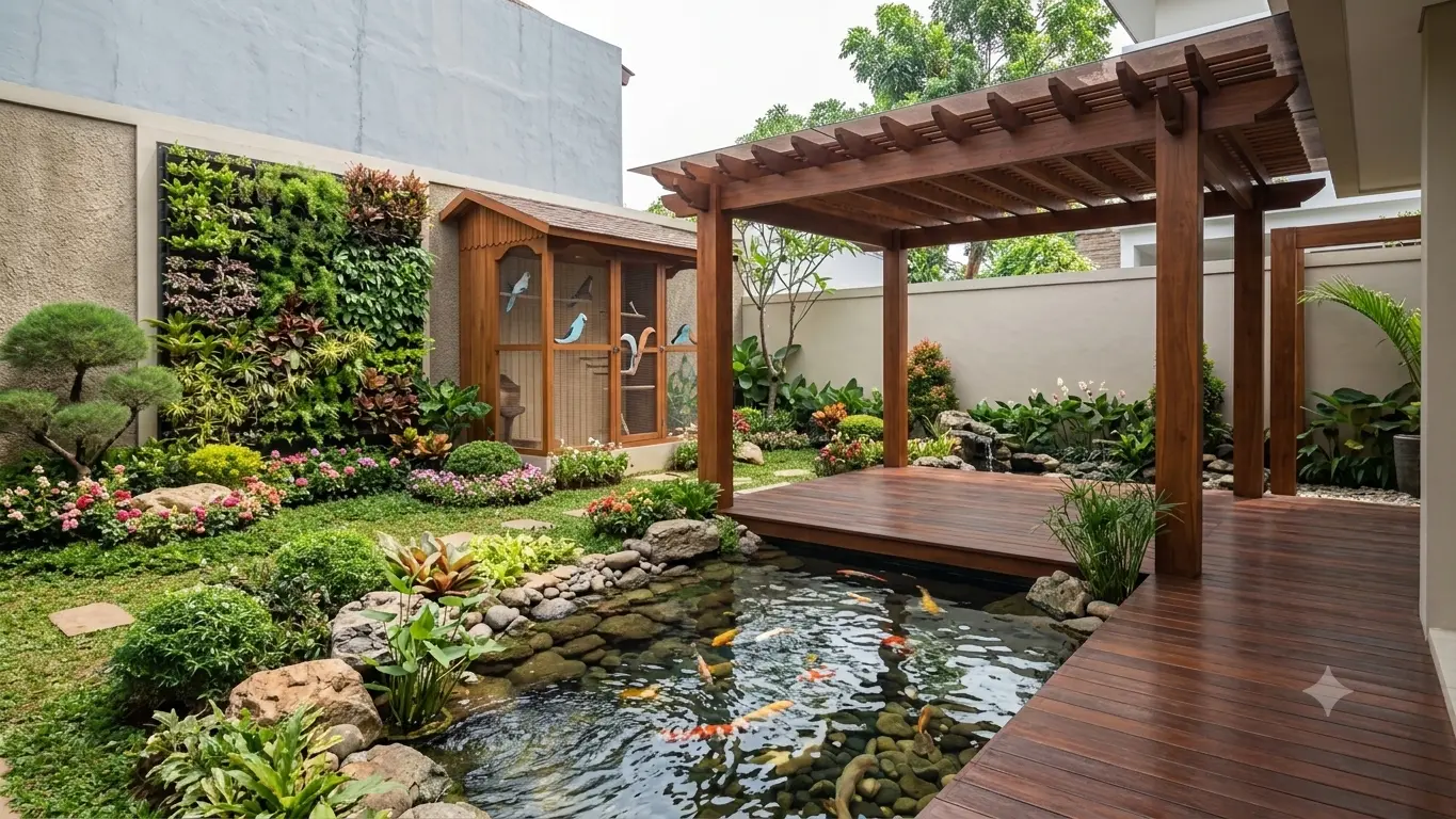 Pergola Kayu